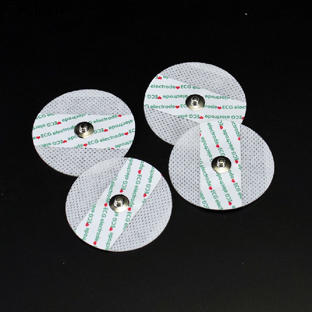 Bộ 50 Miếng Dán Điện Cực Bằng Vải Không Dệt Sử Dụng Một Lần ECG Eg 439br