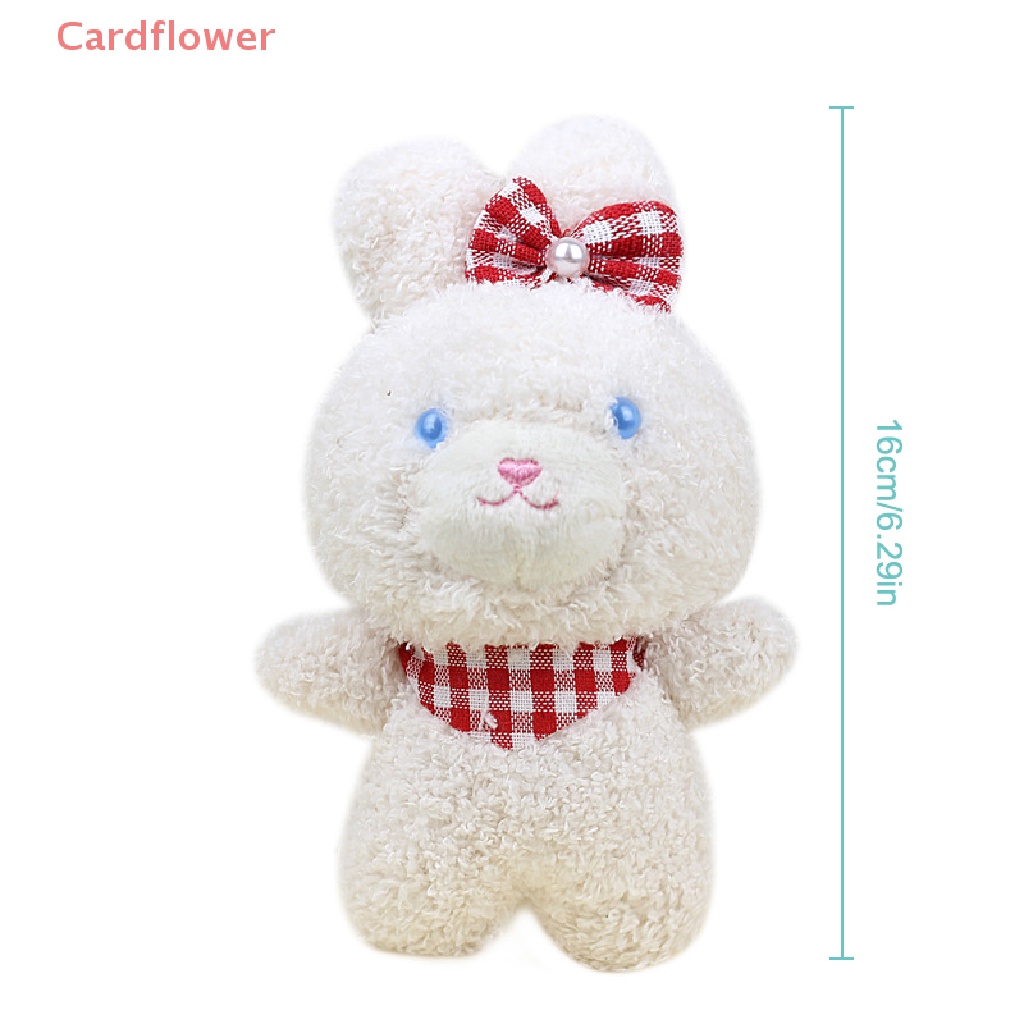 Móc Khóa Thỏ Trắng Nhồi Bông Dễ Thương Cho Bé