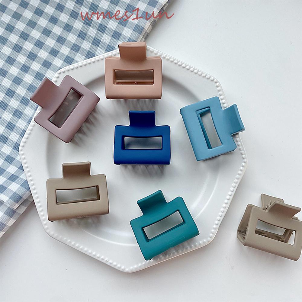 Kẹp Tóc Hình Con Cua Bằng Nhựa Resin Thời Trang Dành Cho Nữ WMES15H