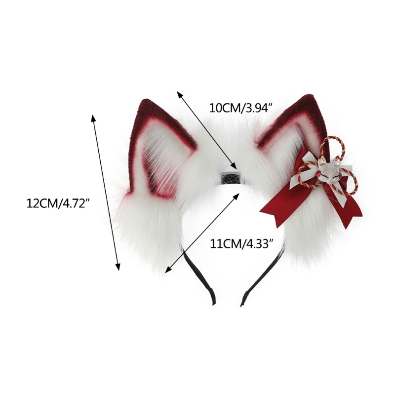 Han Băng Đô Tai Cáo Điện Tử Có Thể Di Chuyển Hóa Trang Truyện Tranh Nhồi Bông Cho Thanh Thiếu Niên Truyện Tranh Cô Gái