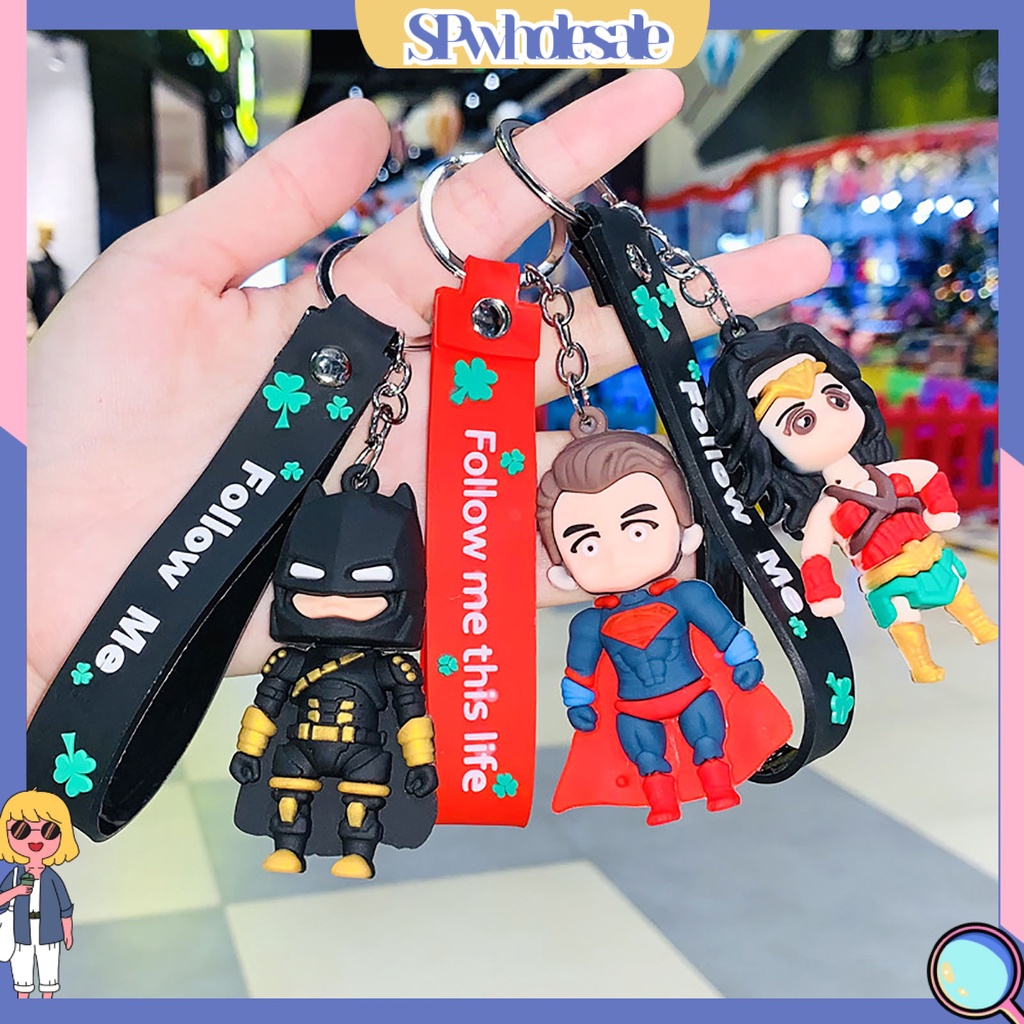 <SPwholesale> Móc Chìa Khóa Mini Bằng Kim Loại Nhân Vật Hoạt Hình Tinh Tế Làm Quà Tặng