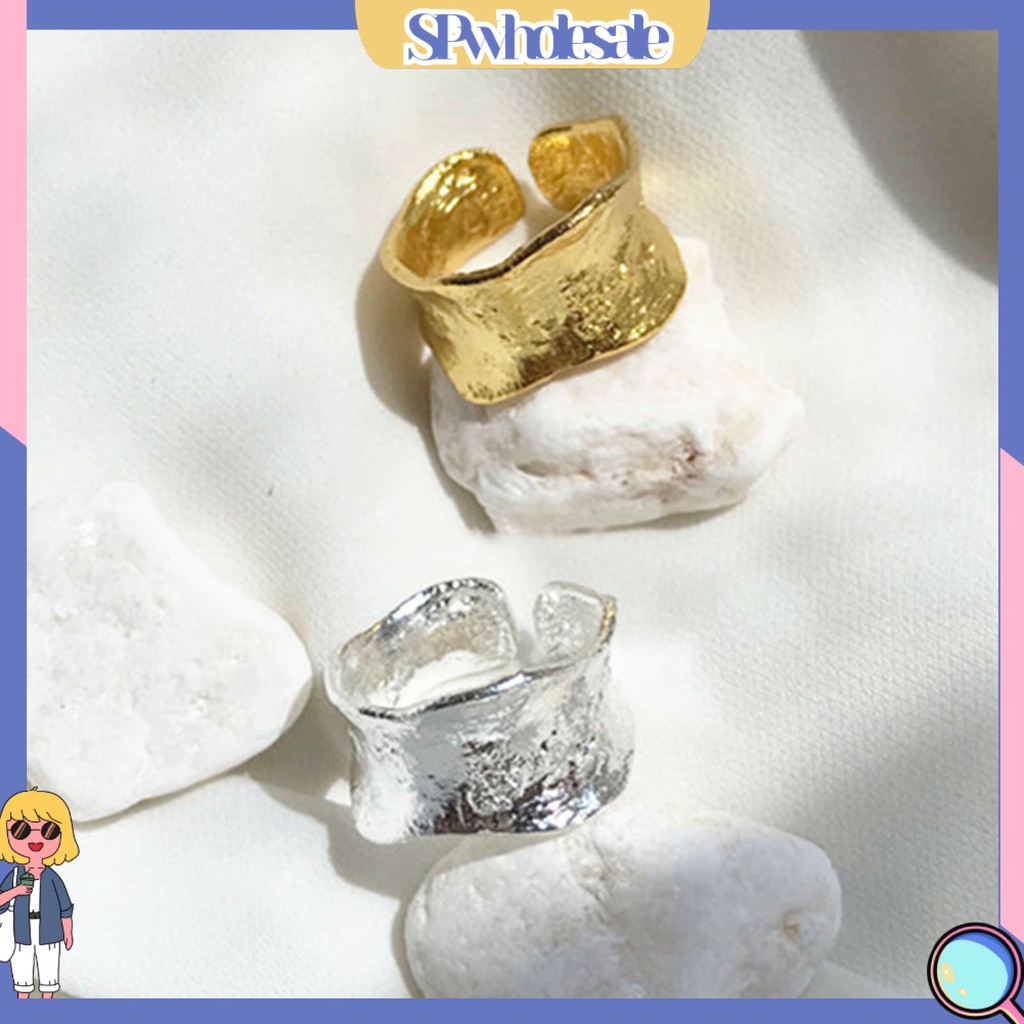 &lt;SPwholesale&gt; Nhẫn Hở Bằng Hợp Kim Có Thể Điều Chỉnh Phong Cách Cổ Điển Cho Nữ