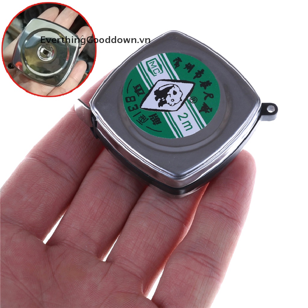 Thước Dây Mini Bằng Kim Loại Dài 2M Có Thể Thu Gọn Tiện Dụng Thước Dây Mini Dài 2M Bằng Kim Loại Có Thể Thu Gọn Tiện Dụng Cổng Kết Nối Tiện Dụng Chất Lượng Cao