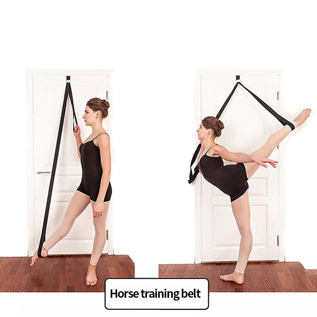 1 / 2 / 3 Dây Đai Co Giãn Gắn Cửa Linh Hoạt Hỗ Trợ Luyện Tập Gym / Nhảy Múa Cho Nam Nữ