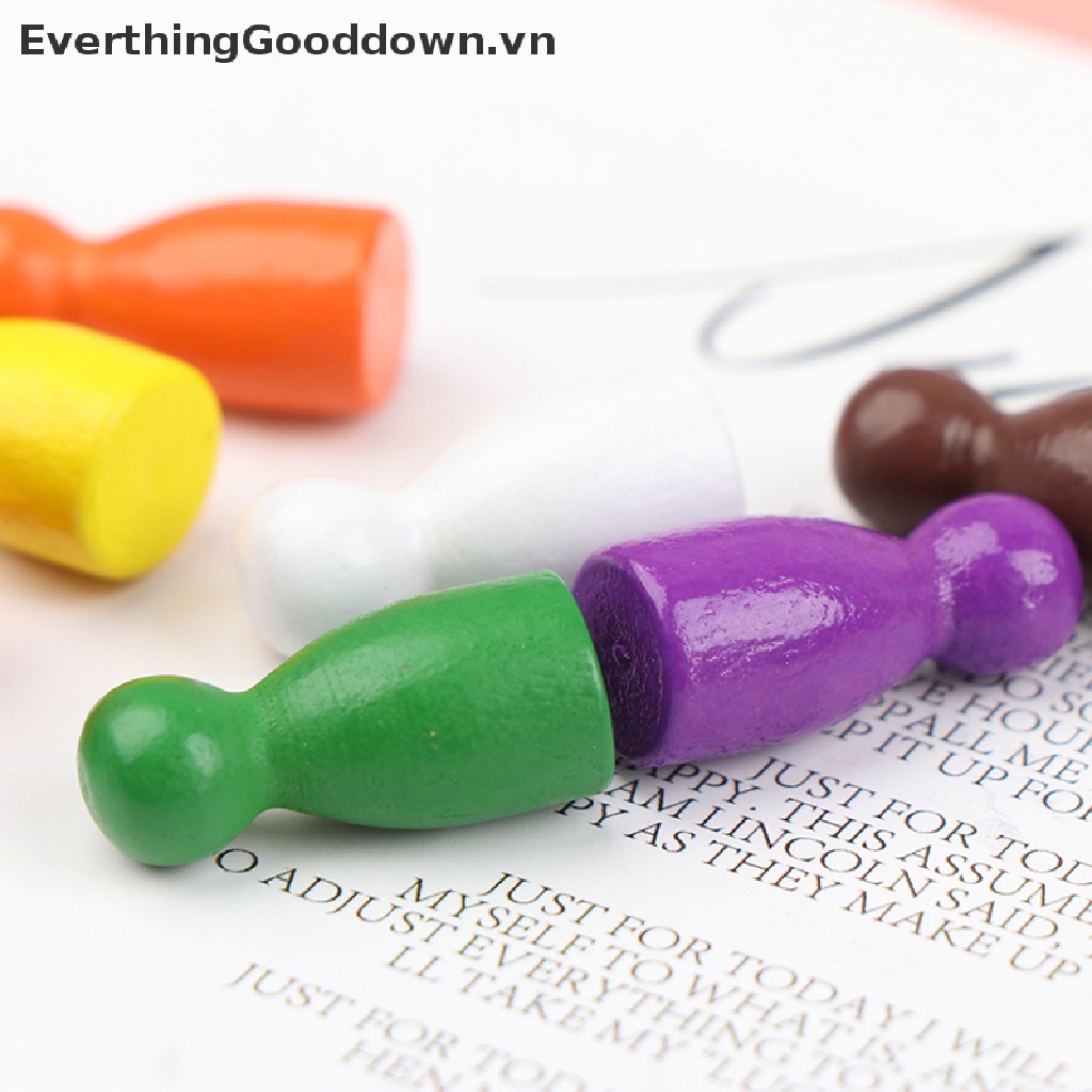 Everthinggooddown Set 100 Phụ Kiện Đánh Dấu Bàn Chân Đường Kính Nhiều Màu vn