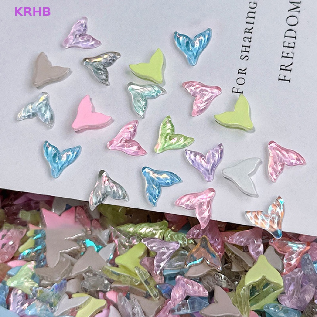 Set 20 Hạt Pha Lê 3D Lấp Lánh Trang Trí Móng Tay Nghệ Thuật DIY Mới