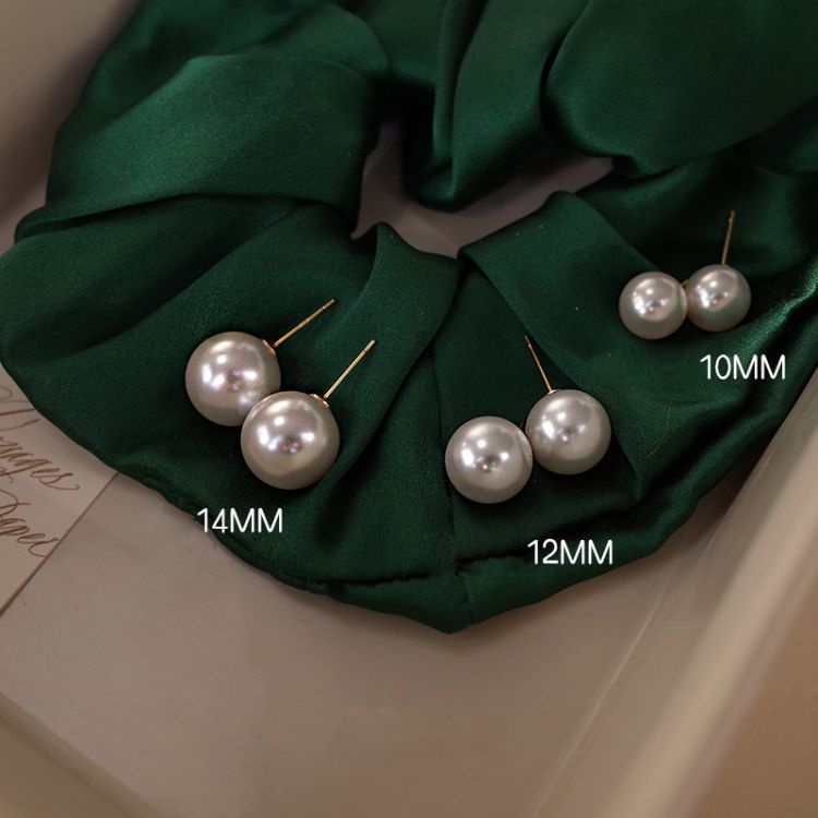 Xiaoxiang Bông Tai Ngọc Trai Bằng Bạc 925 Phong Cách Hàn Quốc Chất Lượng Cao