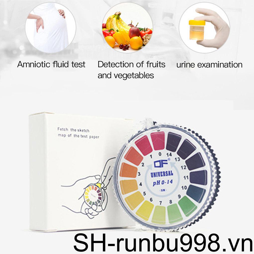 Cuộn Giấy Thử Nghiệm 0-14 pH Thông Dụng Cho Bể Cá