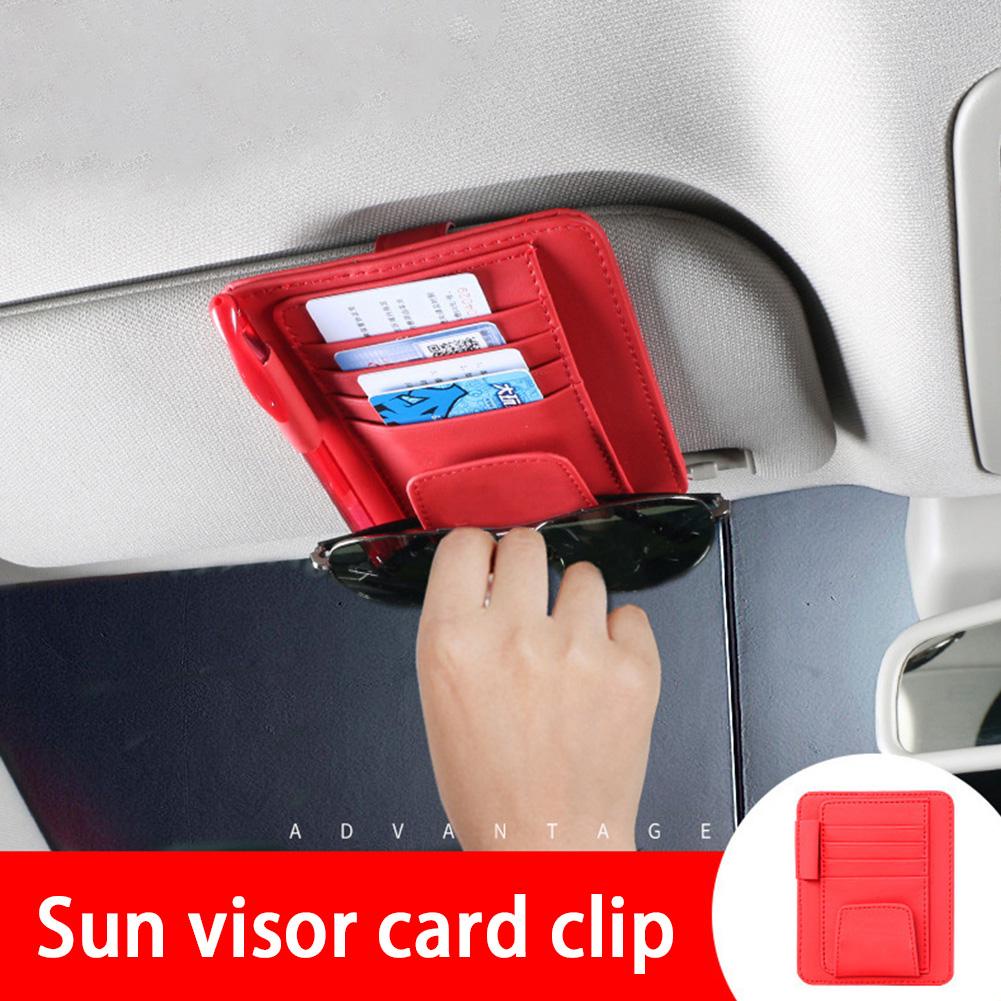 Túi Đựng Bút Nhiều Ngăn Gắn Tấm Che Nắng Xe Hơi T7R8