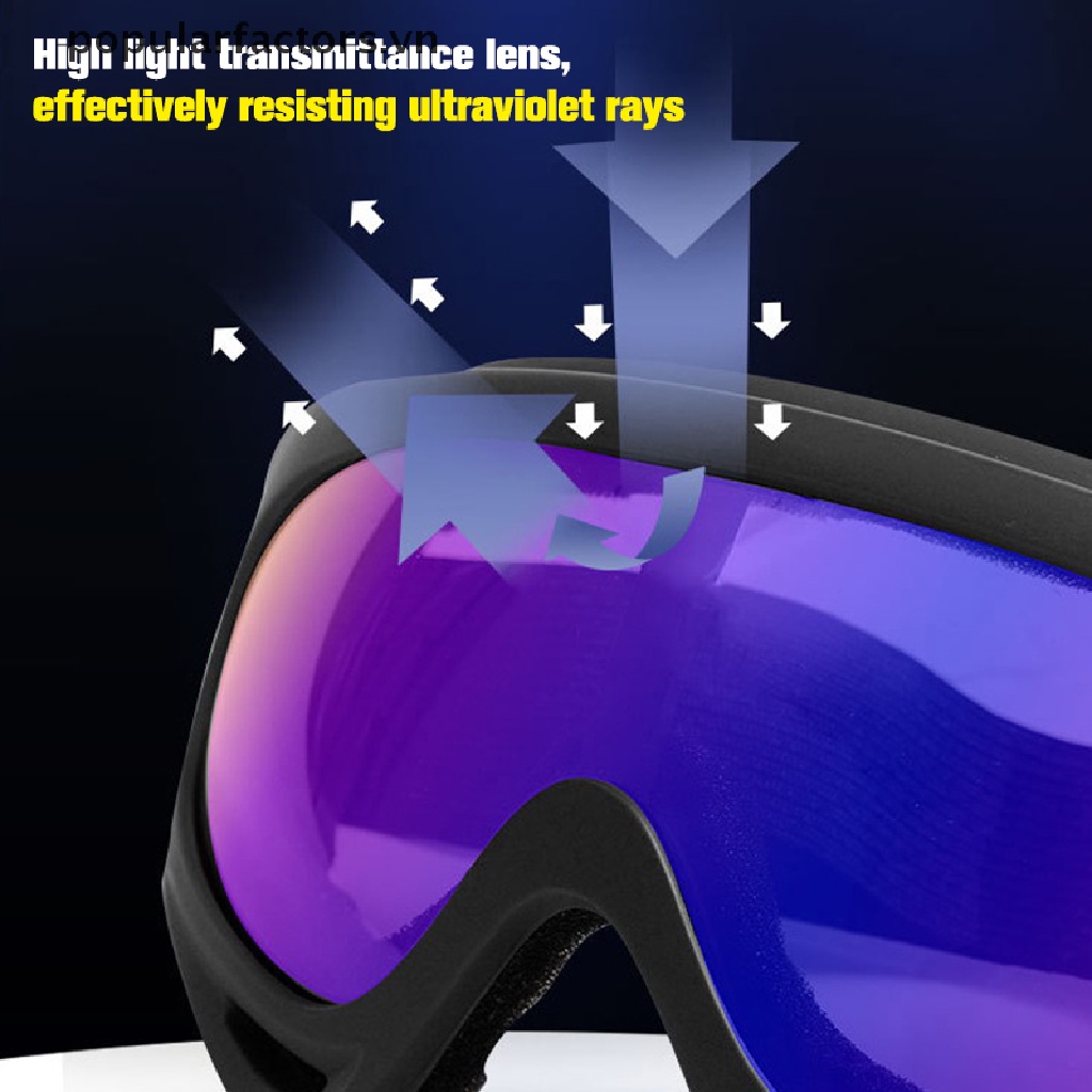 [Phổ Biến] Kính Râm Bảo Vệ Chống Gió Thời Trang Đi Xe Máy Địa Hình ATV UTV [VN]