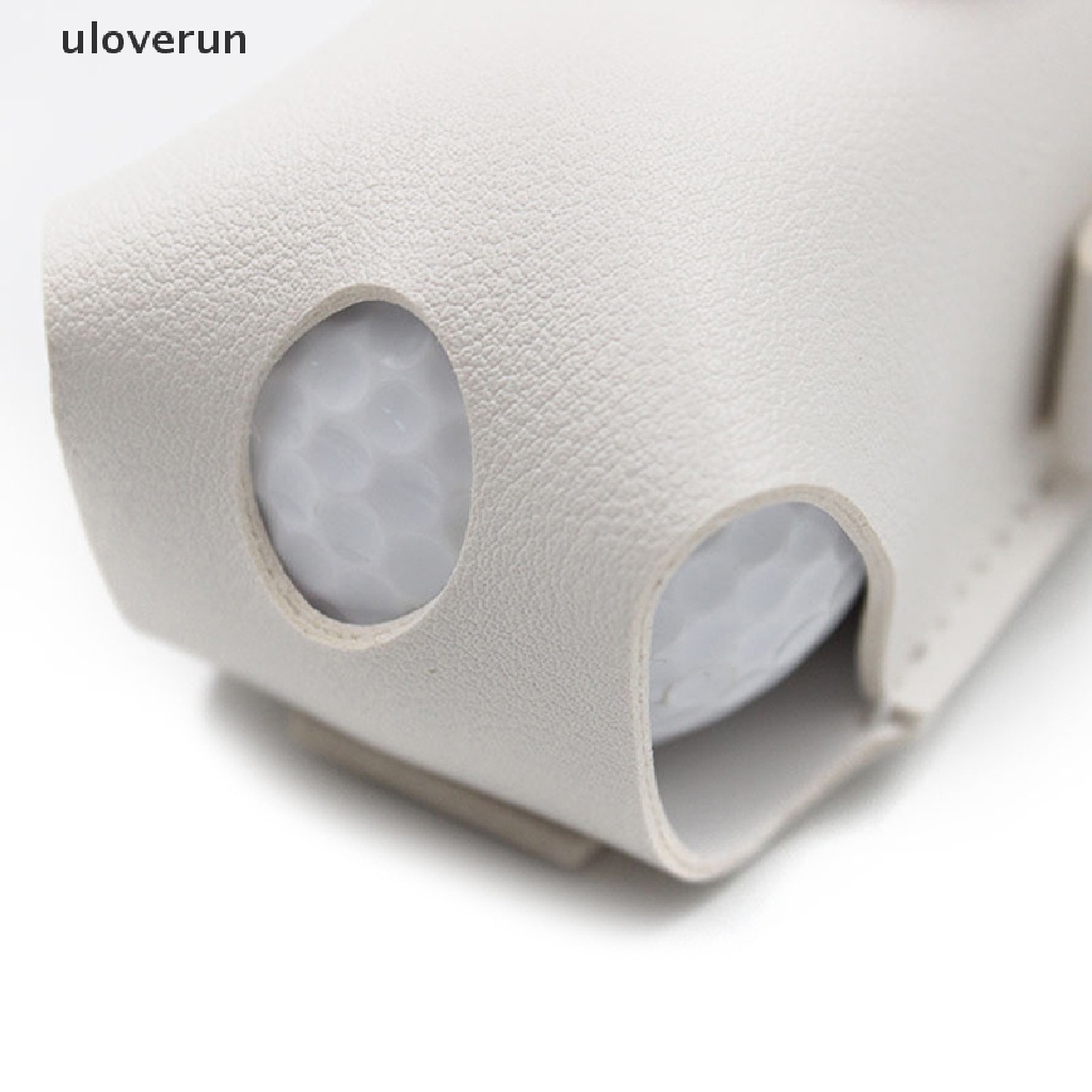 Uloverun Túi Da PU Đựng Bóng golf mini Màu Hồng Đeo Thắt Lưng Dùng Làm Quà Tặng