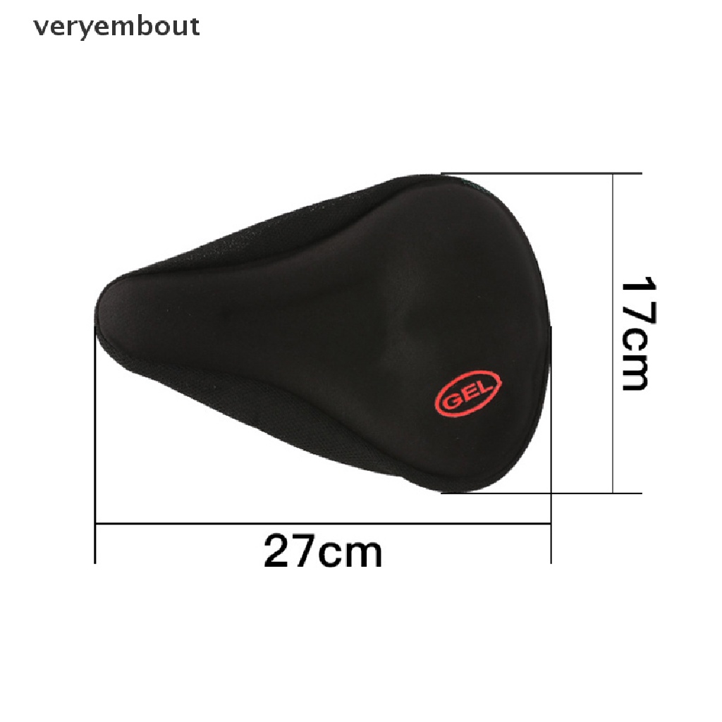 Vỏ Bọc Yên Xe Đạp 3D Chất Liệu Gel Mềm Mại Dày Dặn Tiện Dụng