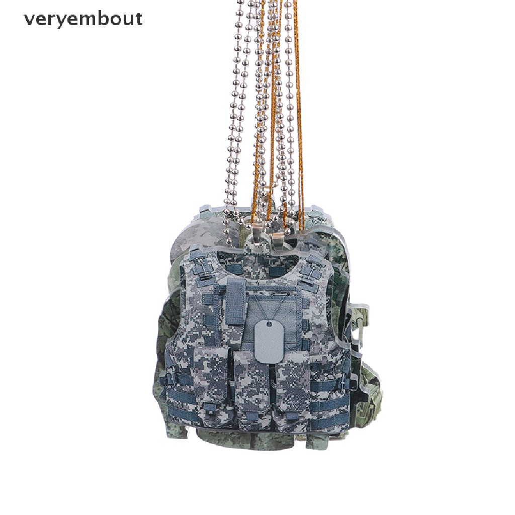 1 Móc Khóa Hình Nón Họa Tiết Rằn Ri Bằng Acrylic