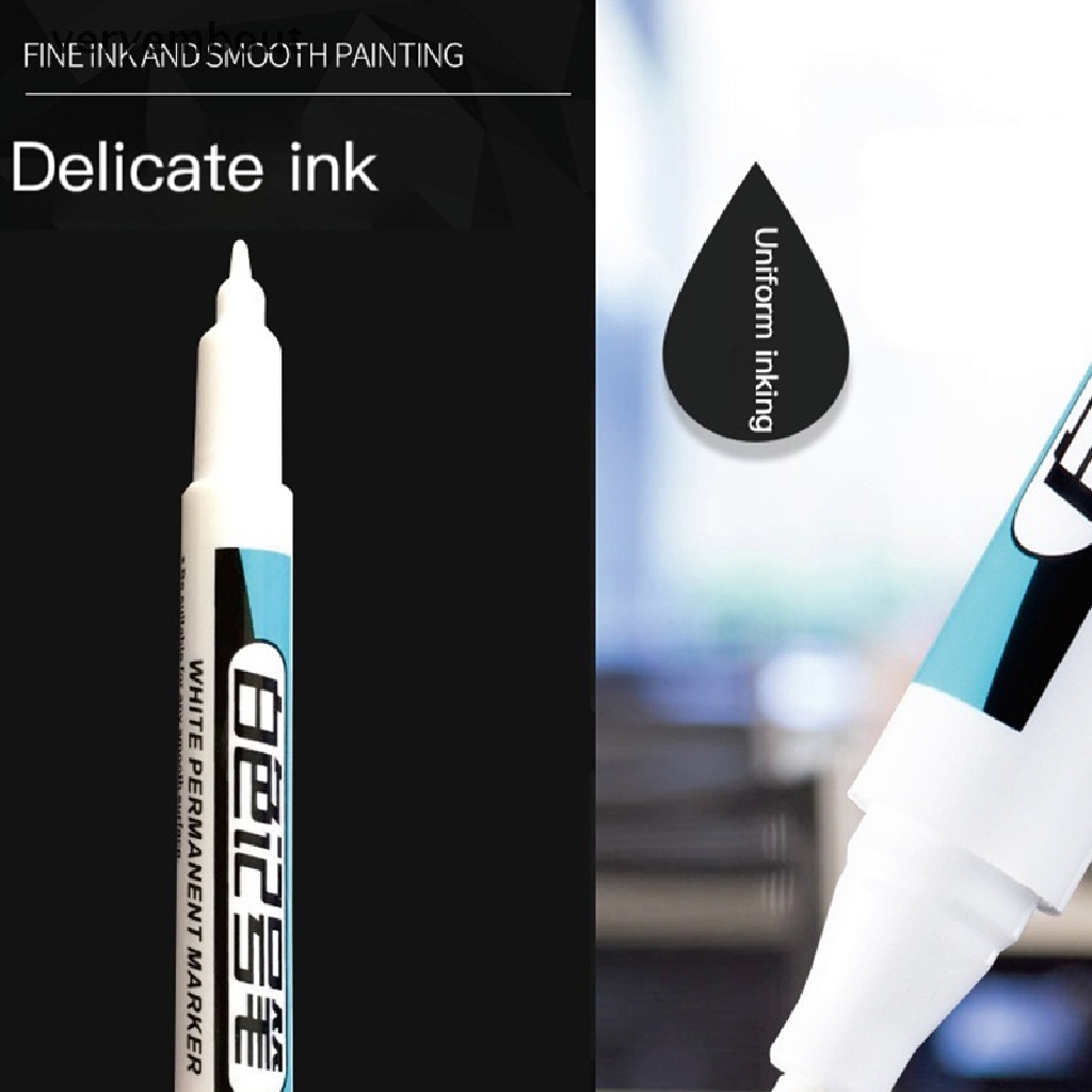 Bút Đánh Dấu Chống Thấm Nước 0.7 / 1.0 / 2.5mm Dành Cho Lốp Xe Hơi