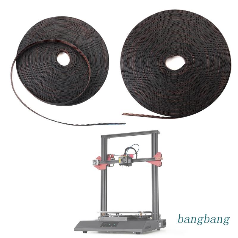 Dây Đai Cao Su Sợi Thủy Tinh 9mm Rộng 2M 5M GT2 GT2 GT2 In 3D Cho RepRap Prusa Mendel Ros