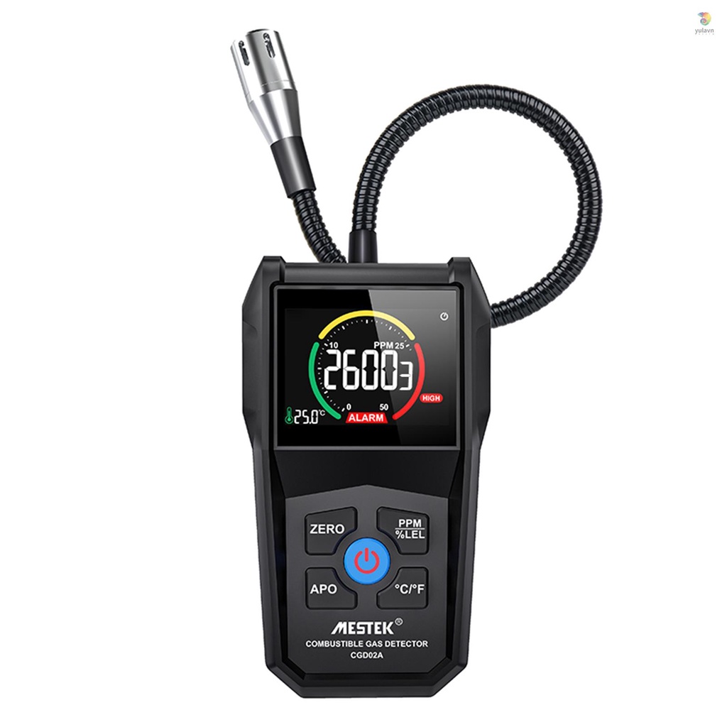 Thiết Bị Kiểm Tra Rò Rỉ Khí Gas Cầm Tay MESTEK CGD02A 0-5000Ppm