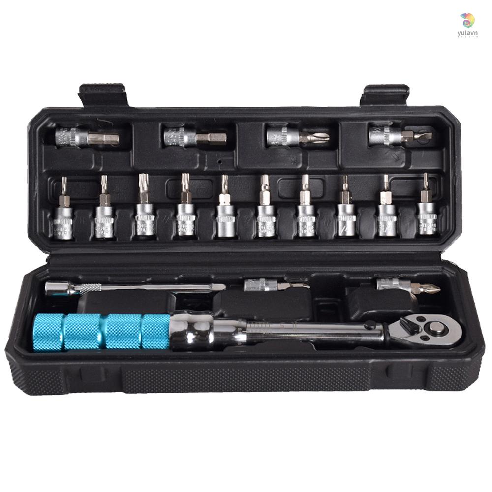 Cờ Lê Mô Men Xoắn 1 / 4inch Có Thể Điều Chỉnh Nhanh Chóng Tiện Dụng