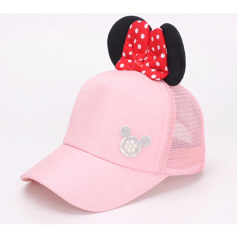Mũ Lưỡi Trai Hình Chuột Minnie Xinh Xắn Cho Bé