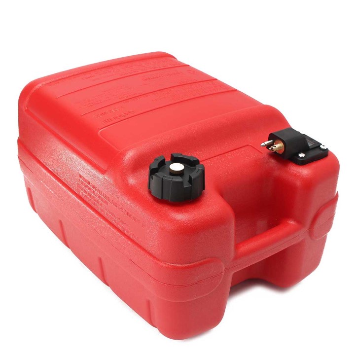 Bình Xăng RờI UV 12L hoặc 24L Dùng Cho Động Cơ Thủy Gắn Ngoài Yamaha, Mercury, Honda, có đồng hồ báo xăng
