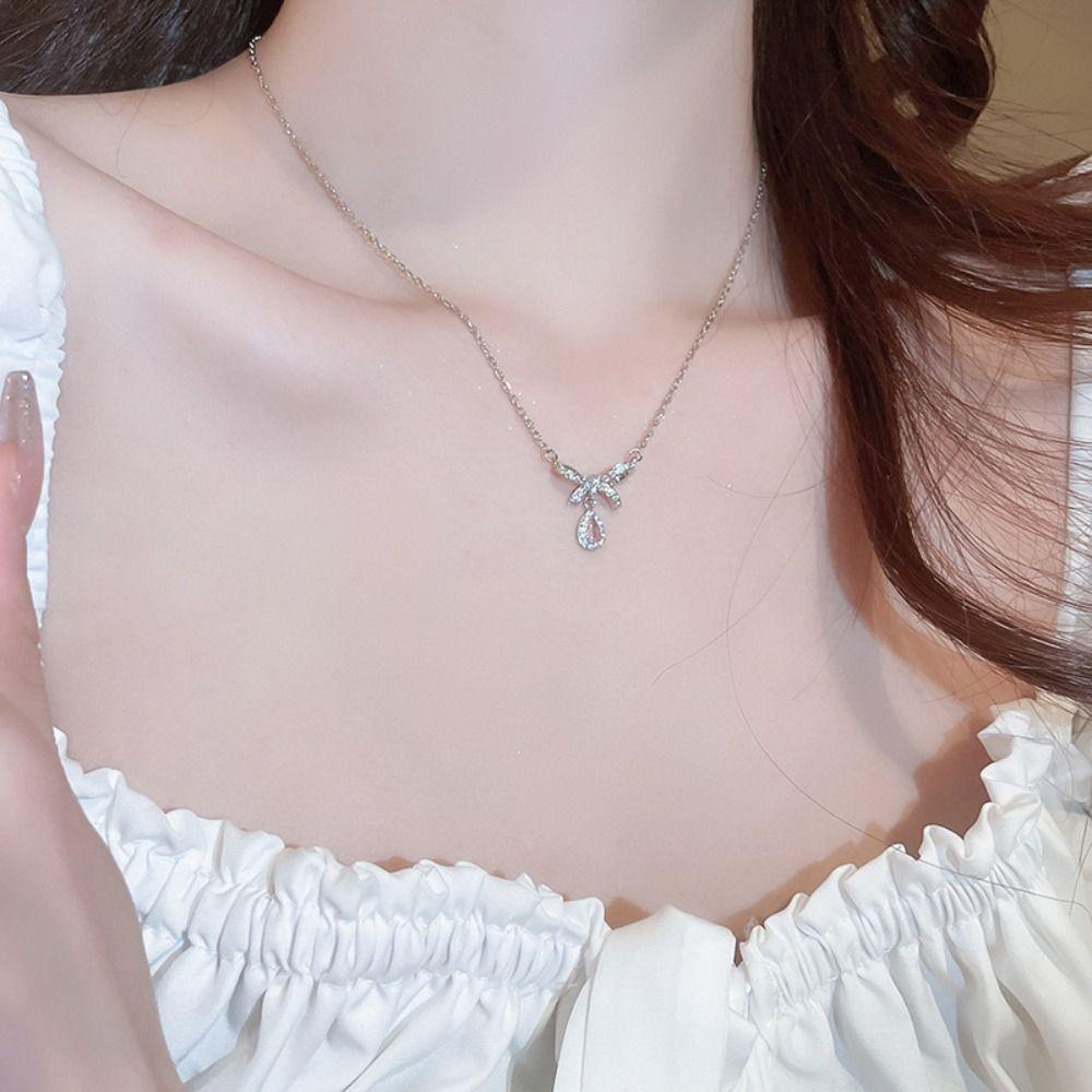 Fallforbeauty Dây Chuyền Bạc Mặt Cá Tính Thời Trang Hàn Quốc|Trang Sức Bằng Hợp Kim Chất Lượng