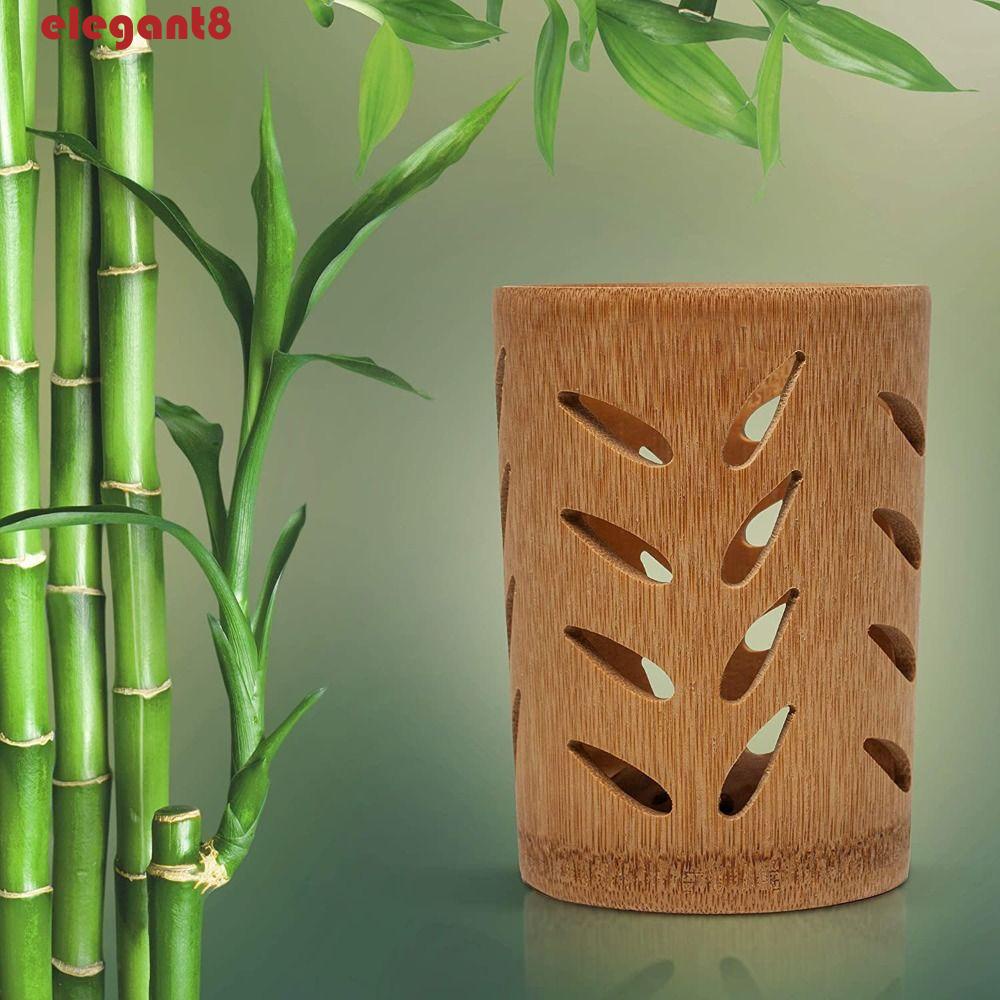 Cốc Đánh Răng Đa Năng Bằng Gỗ Tre Tự Nhiên