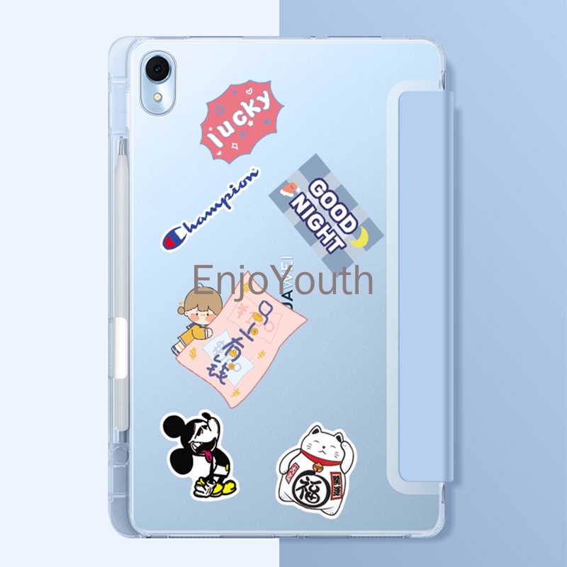 Ốp Máy Tính Bảng Nhám Trong Suốt Có Ngăn Đựng Bút Cho Oppo Pad 2 2023 11.61 / Ipad 11 Air 10.36