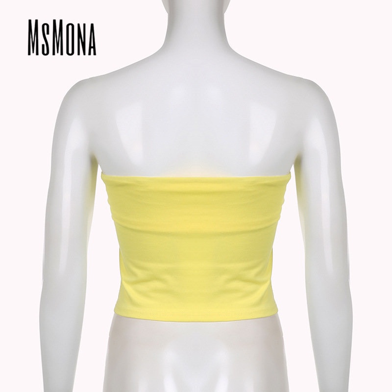 Áo Ống Mỏng Không Tay In Chữ Phối Màu Tương Phản Thời Trang 2023 Cho Nữ