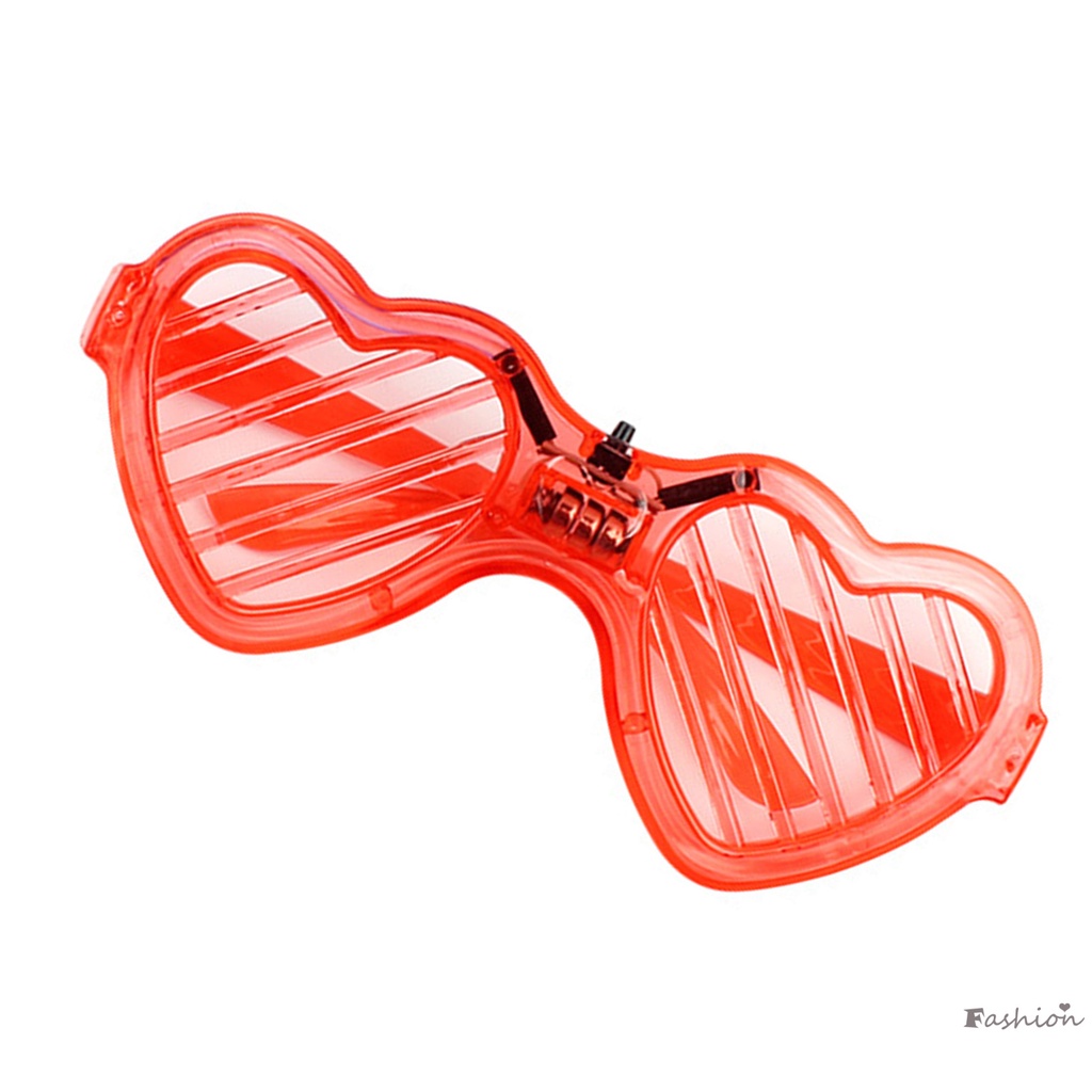 Mắt Kính Hình Trái Tim Có Đèn LED Phát Sáng