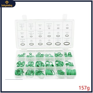 Hộp 270 vòng đệm cao su 18 ngăn cho máy điều hòa xe hơi