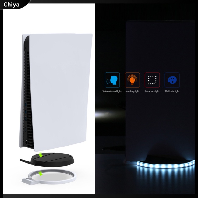 Đế Đèn Nhiều Màu Sắc Điều Khiển Bằng Giọng Nói Tp5-1562 Tương Thích Với Ps5
