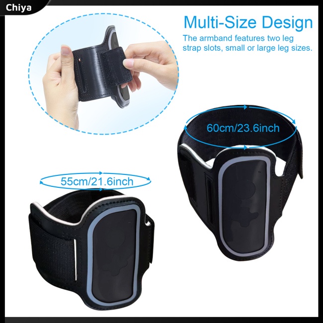 Bộ 2 Dây Đeo Tay Co Giãn Điều Chỉnh Được Cho Tay Cầm Chơi Game Switch Joy-con