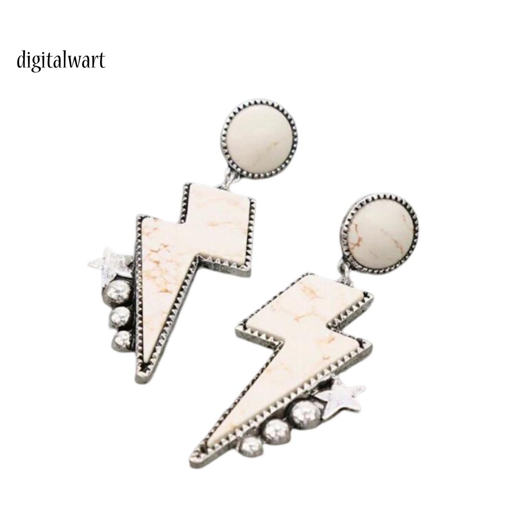 Kỹ Thuật Số| 1 Đôi Bông Tai Xỏ Lỗ Họa Tiết Hình Học Phong Cách Bohemian Thời Trang Cho Nữ