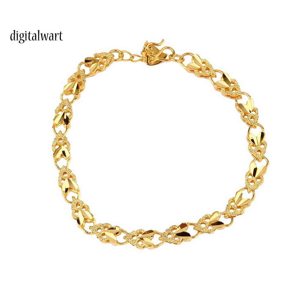 Kỹ Thuật Số| Vòng Tay HợP Kim ĐíNh Đá HìNh Tim Xinh XắN