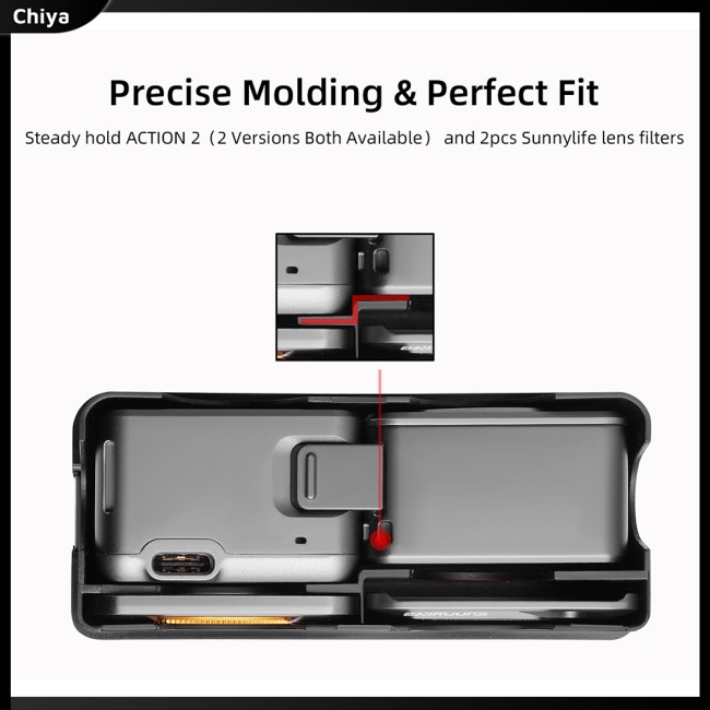 Hộp Đựng Bảo Vệ Mini Chống Rơi Chống Sốc Cho Máy Ảnh Action 2