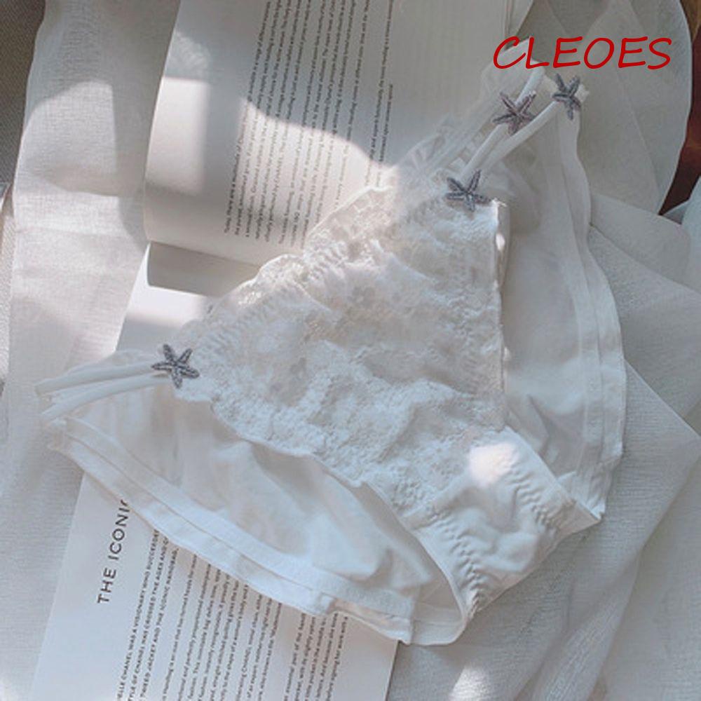 Quần Lót Cotton Lưng Vừa Thoáng Khí Họa Tiết Ngôi Sao Ngọt Ngào Cho Nữ