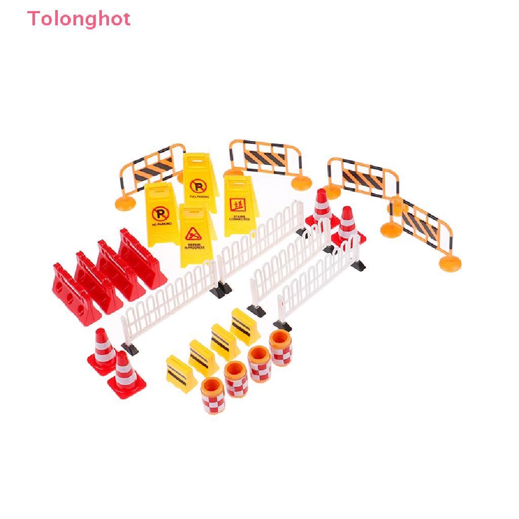 Bộ 4 Mô Hình Đường Phố 1: 12 Dùng Trang Trí Nhà Búp Bê