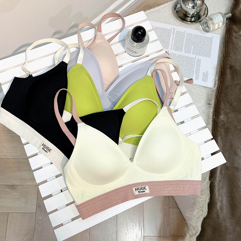 Áo Ngực thể thao Không Gọng có Mút Nâng Ngực Tháo Rời được Thời Trang Cho Nữ