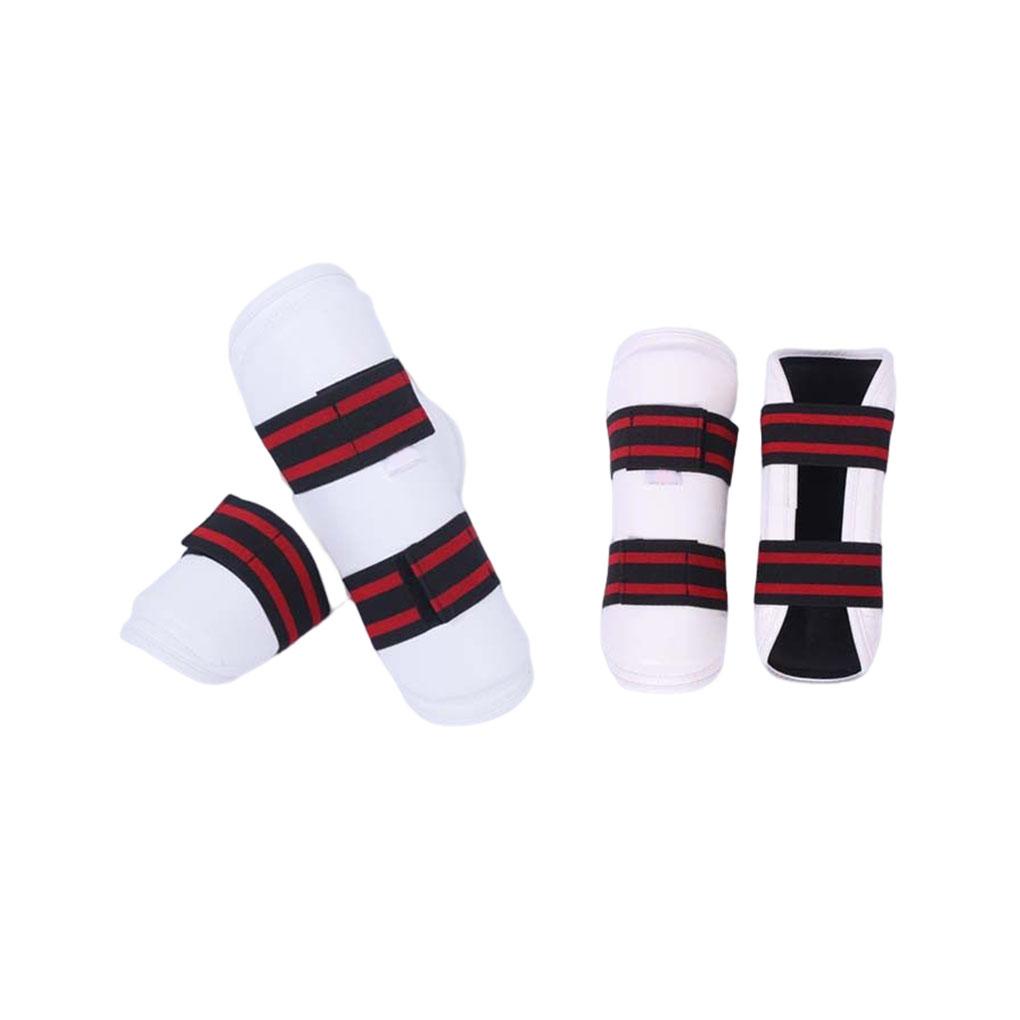 Bộ Đai Bảo Vệ Cánh Tay Chân Co Giãn Chuyên Dụng Cho Người Lớn Và Trẻ Em Tập Taekwondo Karate
