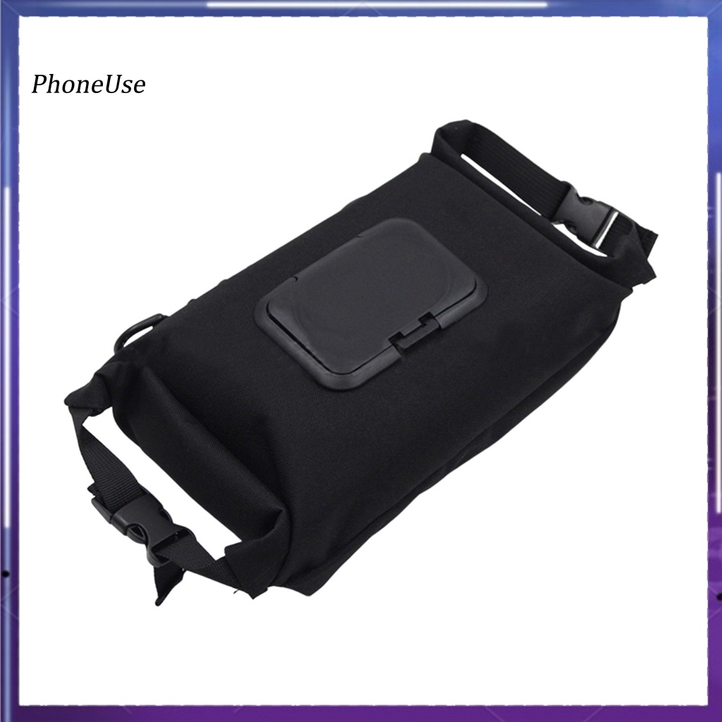 Túi Đựng Khăn Giấy Bằng PU Họa Tiết Rằn Ri Khối Lượng Nhẹ Có Khóa Kéo Mở Cho Xe Hơi Ngoài Trời