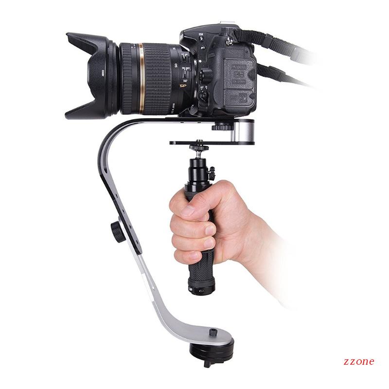 Tay Cầm Chống Rung Bằng Nhôm zzz Cho Điện Thoại / Máy Ảnh DSLR 5DII