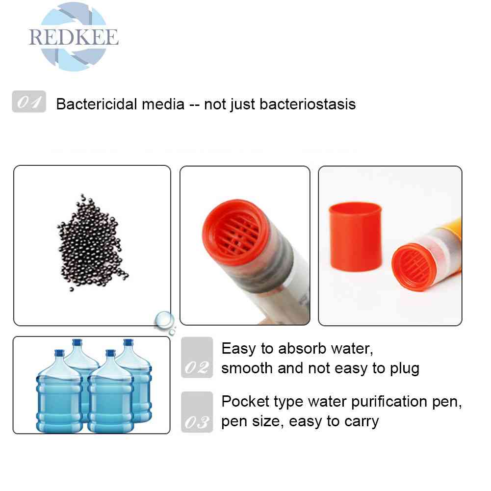 Ống Hút Lọc Nước An Toàn Bỏ Túi Tiện Lợi