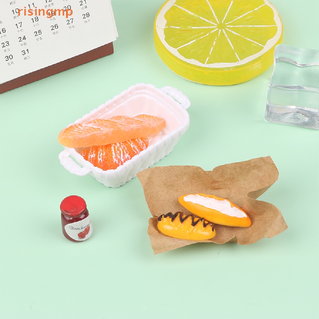 Giỏ Bánh Mì Tỉ Lệ 1 / 12 Trang Trí Nhà Búp Bê