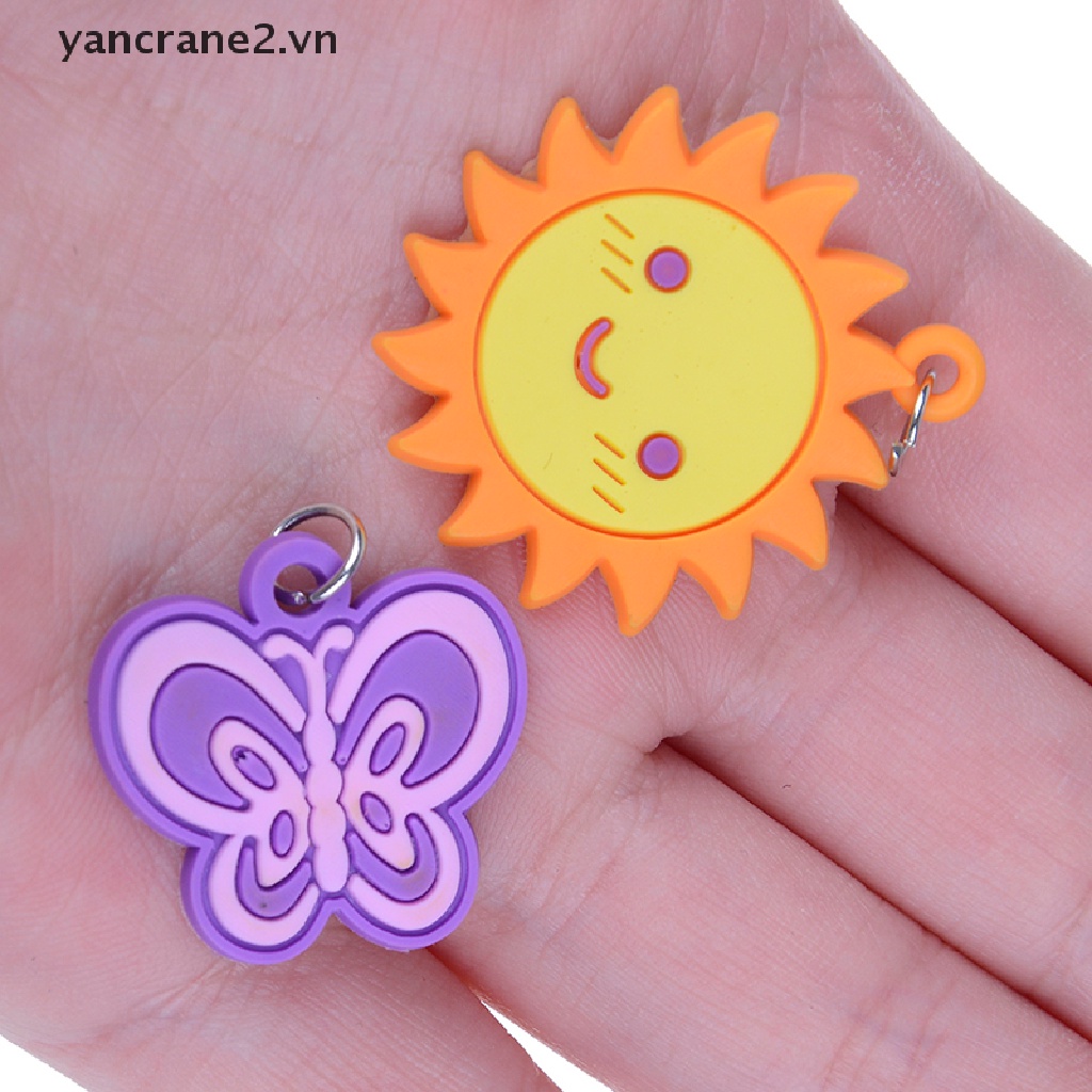 Bộ 30 Hạt Xâu Chuỗi Hình Hoa Hoạt Hình Nhiều Màu diy {YAN2} 30 Cái diy Dây Điện {yancrane2.vn}} {yancrane2.vn}