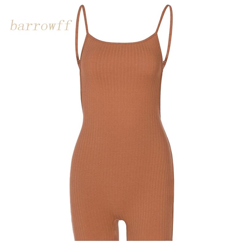 Áo Liền Quần Hai Dây Hở Lưng Màu Sắc Thời Trang Mùa Hè Gợi Cảm Cho Nữ