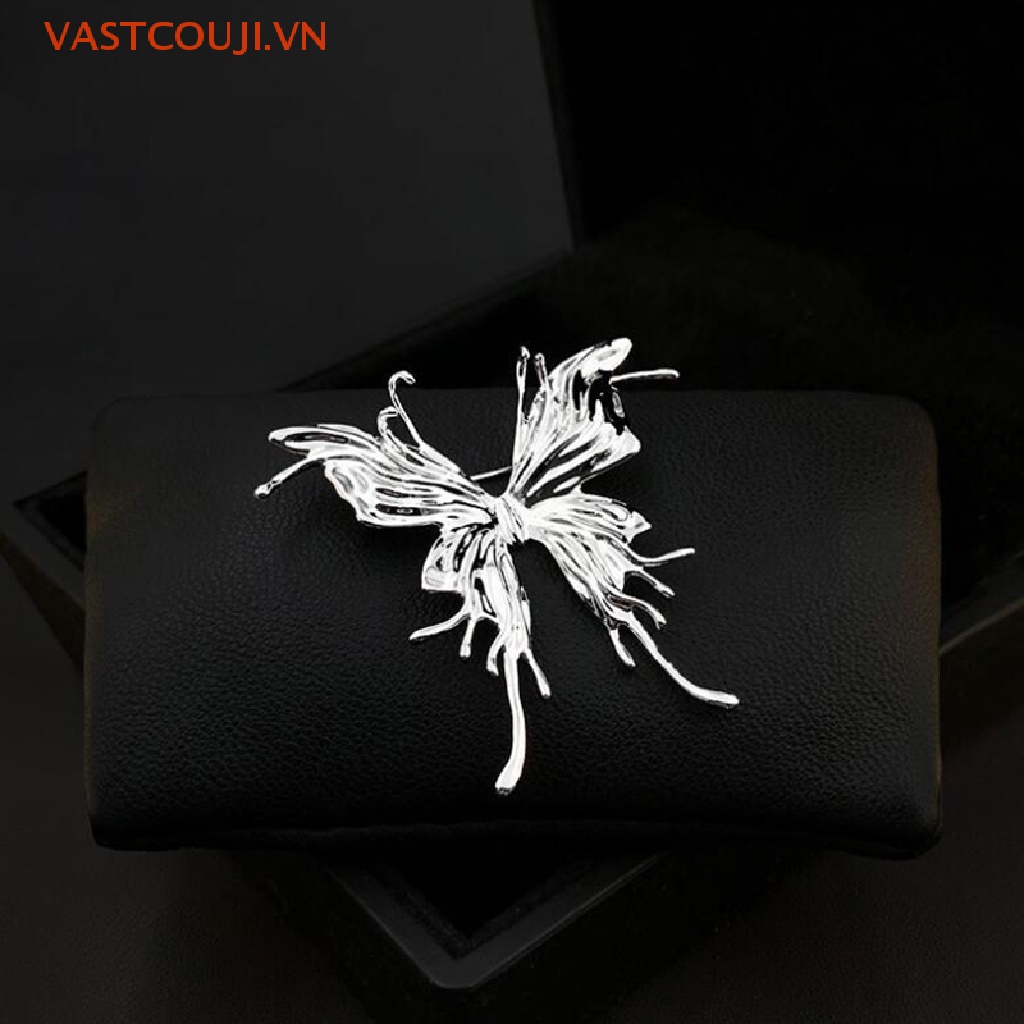 Ghim Cài Áo Hình Bướm Bằng Kim Loại Thời Trang Cho Nam Và Nữ