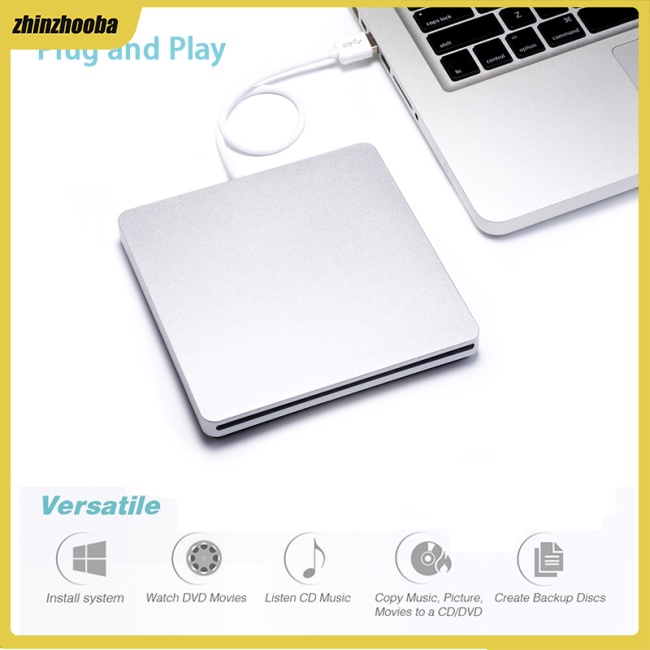 Đầu Đọc Ổ Đĩa Ngoài USB Cho Apple MacBook Air Pro