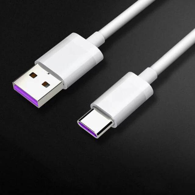 Dây Cáp Sạc USB Loại C 5A Dài 1m Cho Huawei OPPO VIVO Xiaomi Redmi