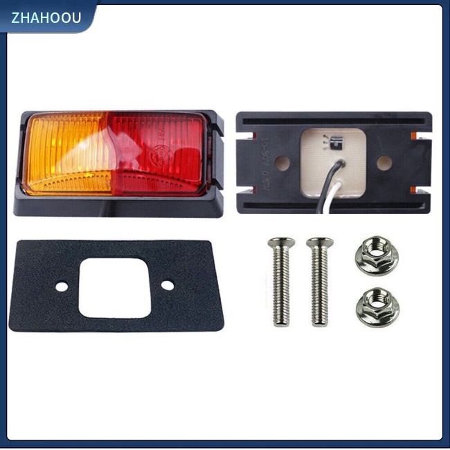 ☃Nhà Cửa☃ Bộ 4 Đèn Tín Hiệu 8 Bóng Led 10-30v Chống Thấm Nước Cho Xe Tải