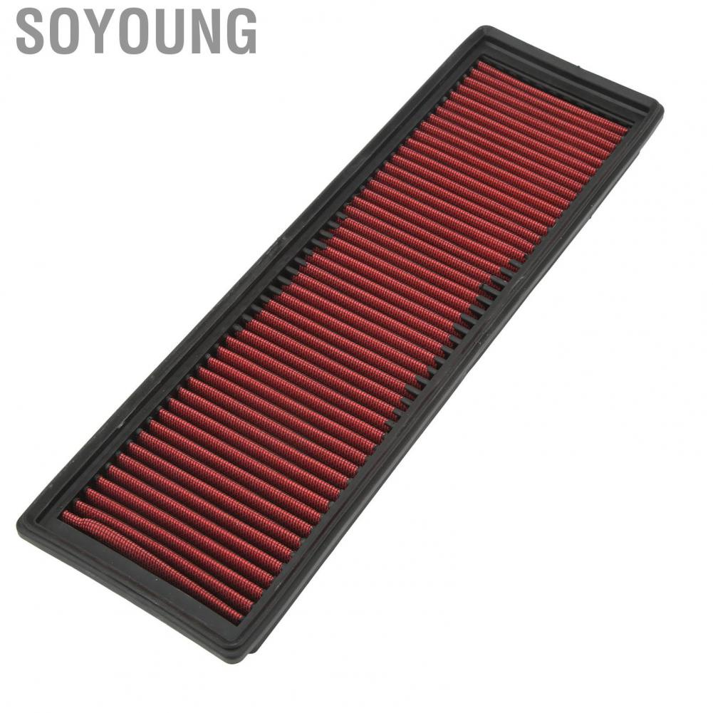 Soyoung Air Cleaner Easy Installation 33‑2331 Increase Horsepower Engine Filter for Cars