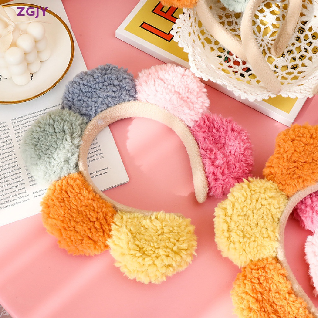 Băng Đô Cài Tóc Đính Hoa Hướng Dương Nhiều Màu Thời Trang Thu Đông Mới